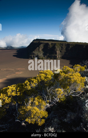 L'île de la réunion, Bourg Murat, Plaine-des-Sables, plaine de cendre de Volcan Piton de la Fournaise Banque D'Images