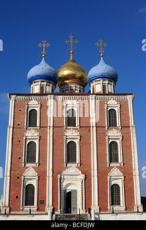 Cathédrale de la Dormition (1699), Ryazan Ryazan region, Kremlin, Russie Banque D'Images