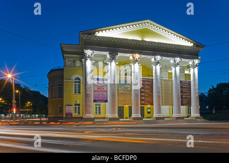 La Russie, Kaliningrad, Prospekt Mira, Théâtre Theatre house Banque D'Images