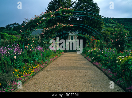 Jardin de Claude Monet à Giverny en Normandie France Banque D'Images