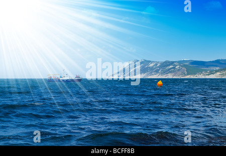 Littoral merveilleux Banque D'Images