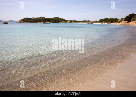 Plage de Santa Maria, île de l'archipel de La Maddalena, en Sardaigne Banque D'Images