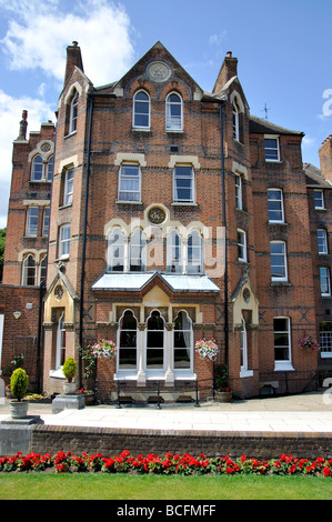 Bâtiment scolaire, Harrow School, la herse-on-the-Hill, district londonien de Harrow, Greater London, Angleterre, Royaume-Uni Banque D'Images