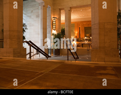 Hall, Four Seasons Hotel, New York City, USA Banque D'Images