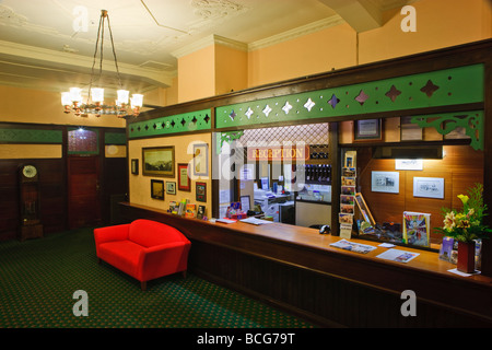 Hôtel maçonnique dans un style Art Déco. Napier, North Island, New Zealand Banque D'Images