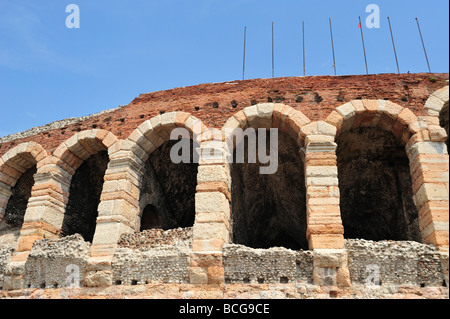 Arène romaine, Vérone, province de Vérone, Vénétie, Italie Banque D'Images