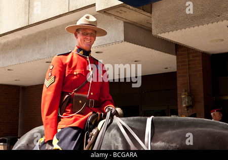 Gendarmerie royale du Canada Agent de la GRC Banque D'Images