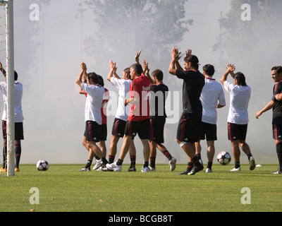 Milanello, l'AC Milan commencer une nouvelle saison avec le nouveau Mister Leonardo Banque D'Images