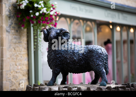 Le Woolmarket, Cirencester, Gloucestershire, Royaume-Uni Banque D'Images