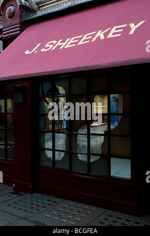 Photo de J. Sheekey restaurant dans le West End de Londres Banque D'Images