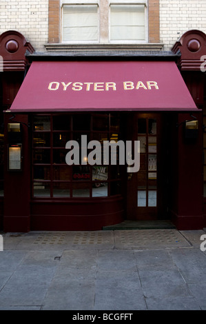 Photo de J. Sheekey restaurant dans le West End de Londres Banque D'Images