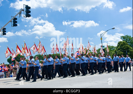 Puerto Rican Pride Parade à Chicago, Illinois, 2009 Banque D'Images