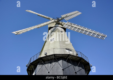 Moulin de l'Union, la colline, Cranbrook, Kent, Angleterre, Royaume-Uni Banque D'Images