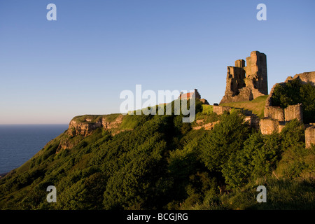 Le Château de Scarborough Banque D'Images