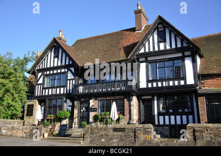 Star & Eagle Hotel, High Street, Goudhurst, Kent, Angleterre, Royaume-Uni Banque D'Images