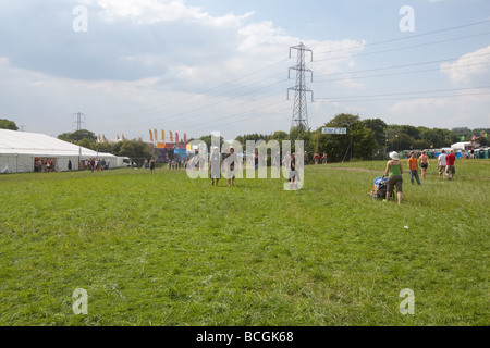 Stade arena pyramide au festival de Glastonbury 2009 Banque D'Images