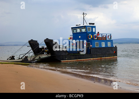 Cromarty Rose, Petite île happing Nigg, ferry boat, les transports, l'eau, voyage, navire, véhicule, navire, passengera, à l'Estuaire de Cromarty, Ecosse, Royaume-Uni Banque D'Images