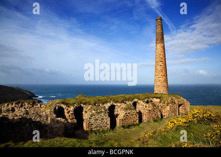 Botallack cornwall mine Banque D'Images