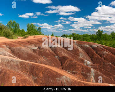 Badlands Cheltenham Ontario Canada summertime scenic Banque D'Images