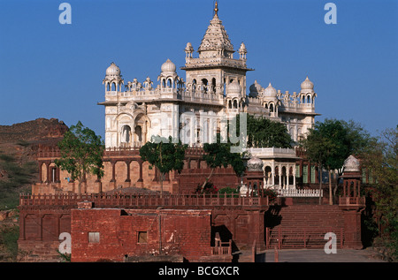 Inde Rajasthan Jodhpur Jaswant Thada 1899 Mémorial à Maharaja Jaswant Singh II Banque D'Images