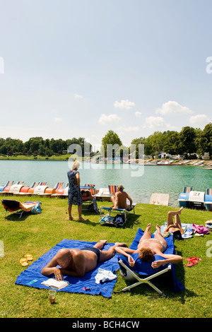 Idroscalo segrate milan Banque D'Images