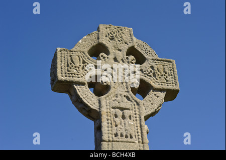 Saint Colomba s'église l'Eglise d'Irlande où il y a une grande croix et la tombe de Yeats Banque D'Images