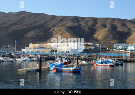 Marina à Morro Jable Fuerteventura, Îles Canaries, Espagne Banque D'Images