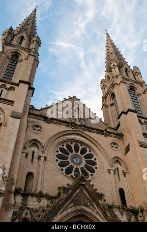 L'église St Baudile, Nîmes, France Banque D'Images