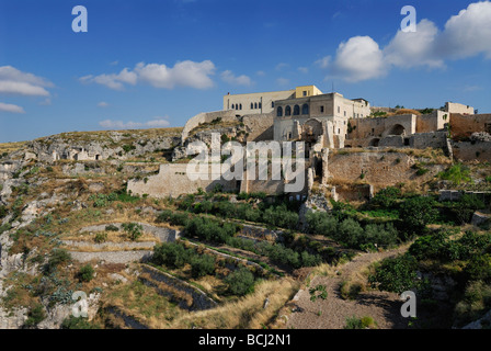 Monte Sant' Angelo Puglia Italie Région de Gargano Abbaye Santa Maria di Pulsano Banque D'Images