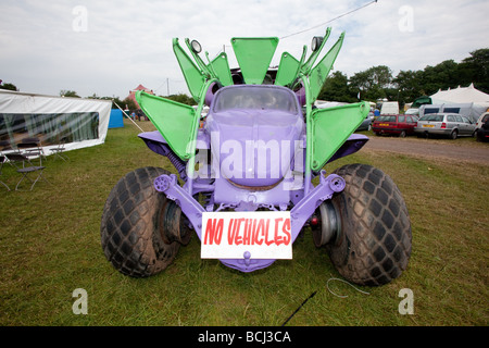 Monster truck à Glastonbury Festival 2009 Banque D'Images