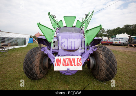 Monster truck à Glastonbury Festival 2009 Banque D'Images