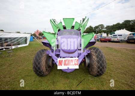 Monster truck à Glastonbury Festival 2009 Banque D'Images