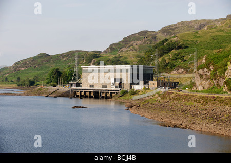 L'énergie hydro-électrique du Ffestiniog power station, au nord du Pays de Galles. Banque D'Images