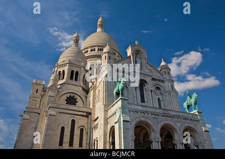 Le sacré, Cœur, Montmartre, Paris, France Banque D'Images