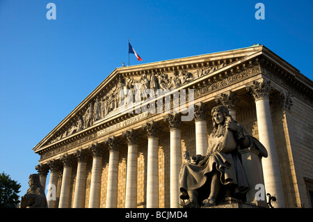 Assemblée nationale, Paris, France Banque D'Images