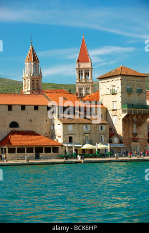 Port - Trogir Croatie Banque D'Images