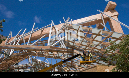 Serpentine Gallery Pavilion 2008 conçu par Frank Gehry Kensington Park Londres Banque D'Images