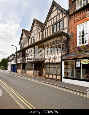 Dans l'hôtel particulier Raynalds High Street, Much Wenlock, Shropshire Banque D'Images