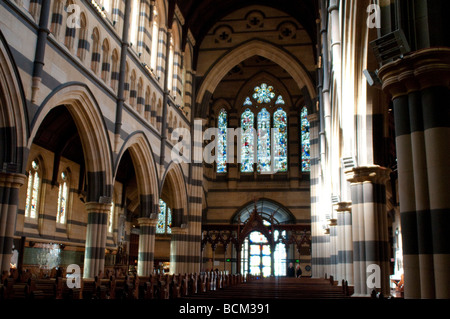 La Cathédrale de St Paul, construite en 1880 en style néo-gothique Victoria Melbourne Australie Banque D'Images