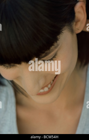 Young woman, smiling Banque D'Images