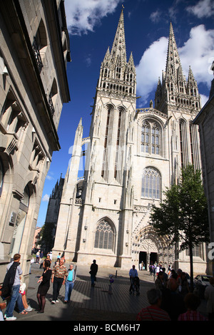 France, Bretagne, Finistère, Bretagne, Finistère, Quimper Banque D'Images