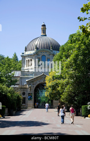 Centre Zoo, zoo du Bronx, le Bronx, New York City, USA Banque D'Images