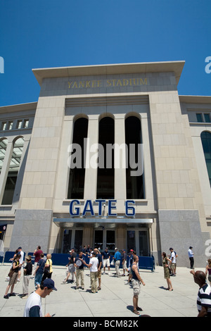 Yankee Stadium (Nouveau), le Bronx, New York City, USA Banque D'Images