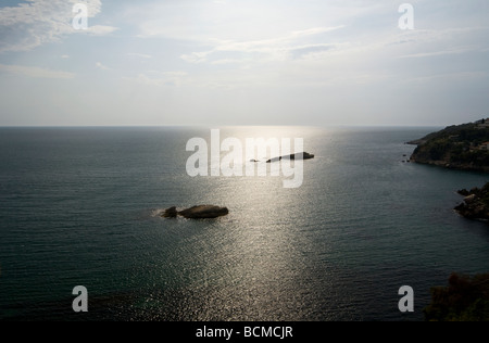 Sur la mer d'Ulcinj Monténégro Juin 2009 Banque D'Images