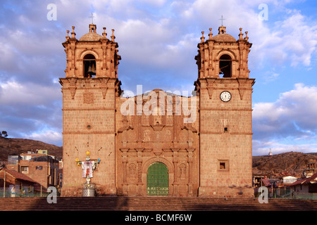 Cathédrale de Puno, Pérou Banque D'Images