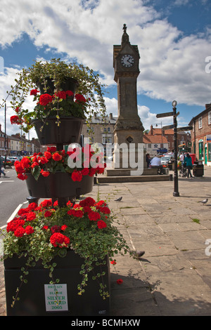 Thirsk Market Place North Yorkshire Angleterre Banque D'Images