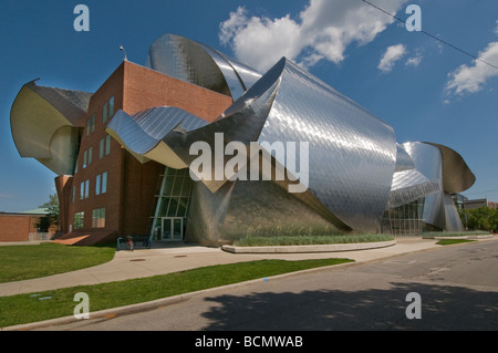 Cleveland, Ohio, Weatherhead, école, d, de la gestion, de l'architecte Frank Gehry Banque D'Images