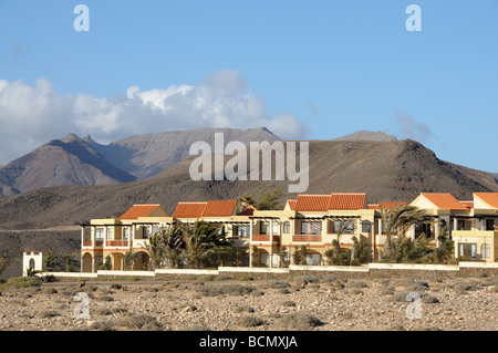 Maisons d'habitation à La Pared. Île des Canaries Fuerteventura, Espagne Banque D'Images