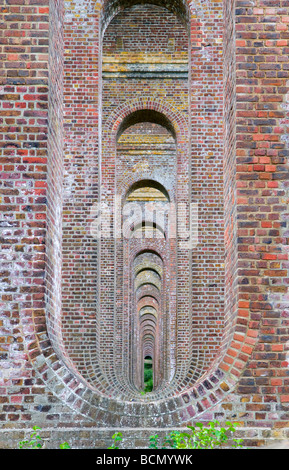 Viaduc de Chappel, Essex, East Anglia, Royaume-Uni. Banque D'Images