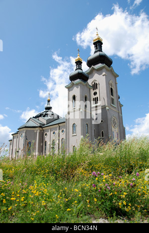 La cathédrale de la Transfiguration est une cathédrale moderne maintenant abandonné situé à Markham, Ontario, Canada Banque D'Images